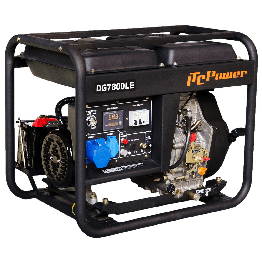 Generatore ITC POWER DG7800LE + telecomando regalo